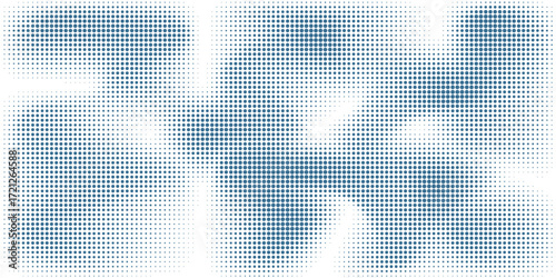 Light BLUE vector pattern with spheres. Illustration with set of shining colorful abstract circles. Design for business adverts.
