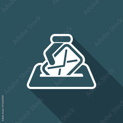 Mail icon concept