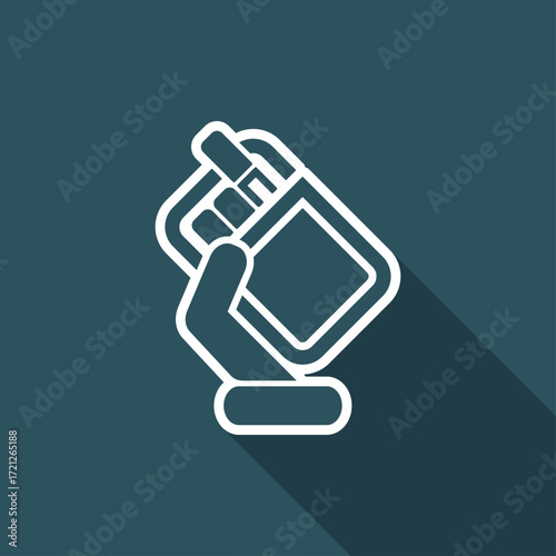 Pack of cigarettes icon