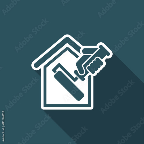 Painter roll icon