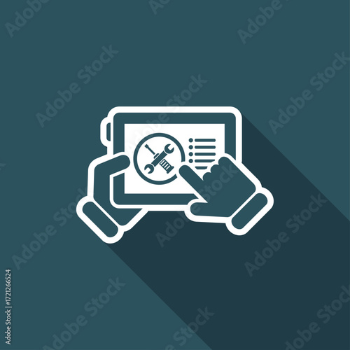 Smartphone setting icon