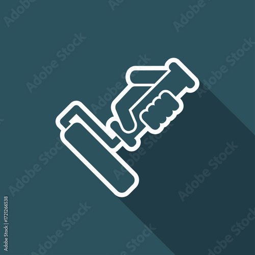 Painter roll icon