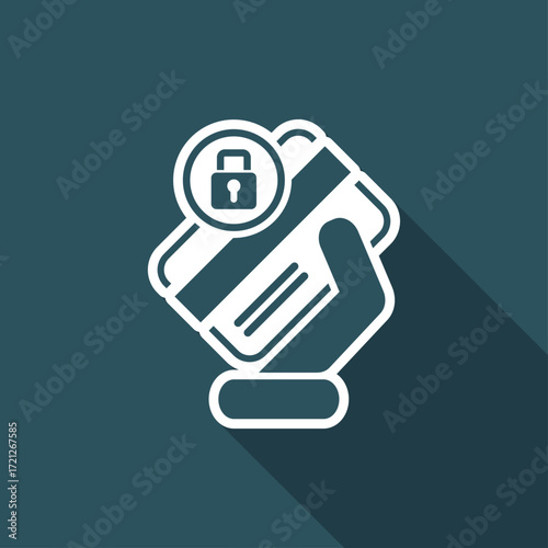 Locked credit card