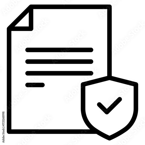 Policy icon vector illustration	
