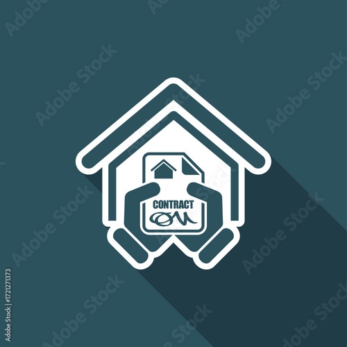 House contract icon