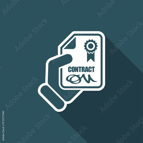 House contract icon