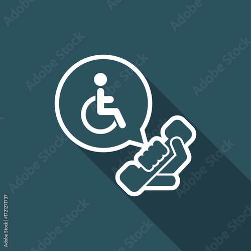 Handicap assistance line