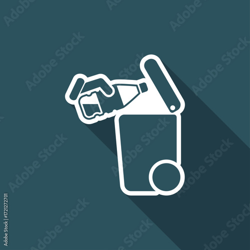 Separate waste collection icon