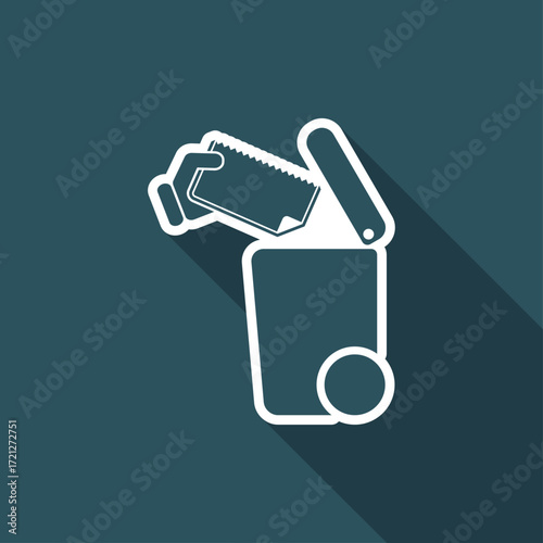 Separate waste collection icon