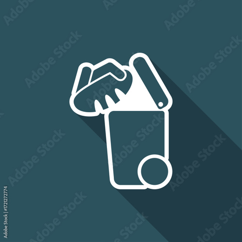 Separate waste collection icon