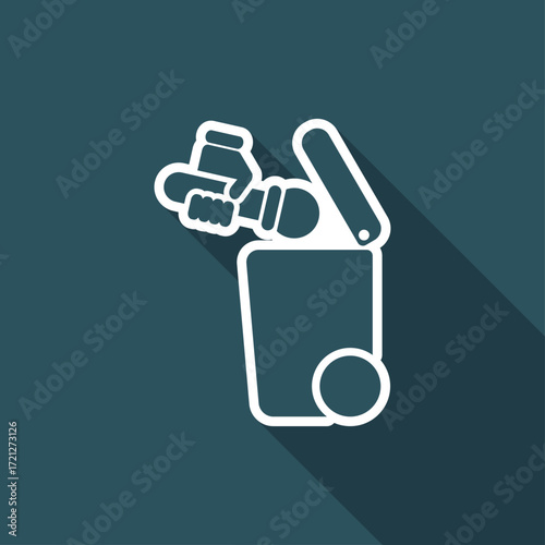 Separate waste collection icon
