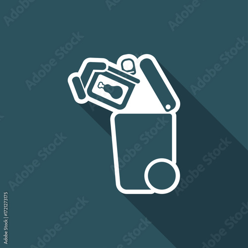Separate waste collection icon