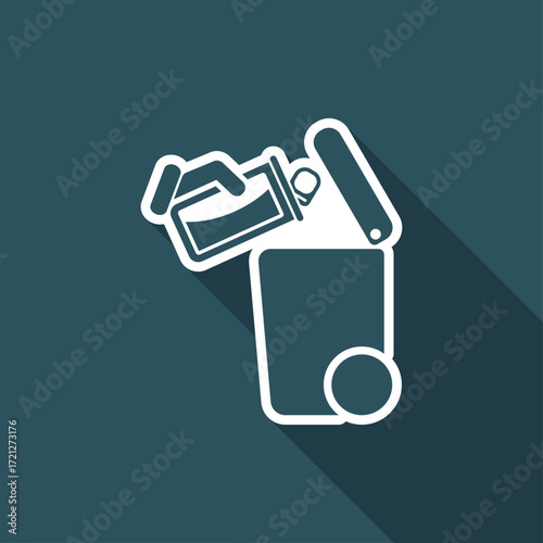 Separate waste collection icon