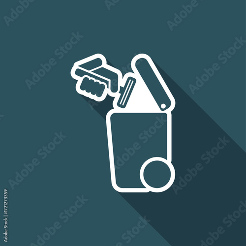 Separate waste collection icon