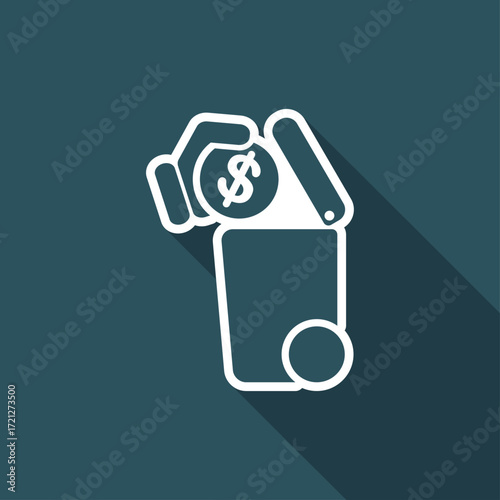 Separate waste collection icon