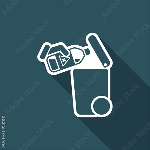 Separate waste collection icon