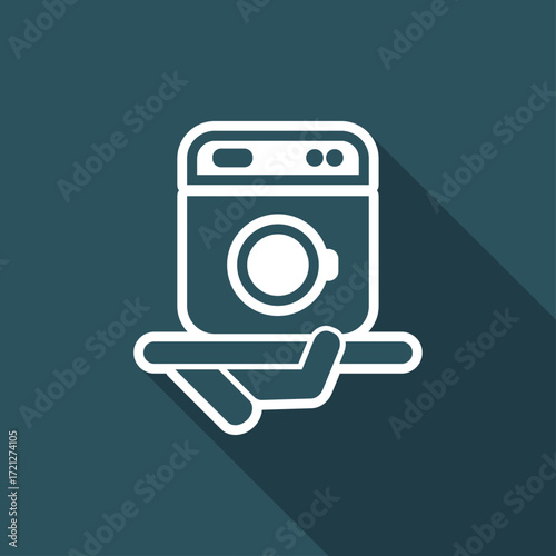 Washing machine icon