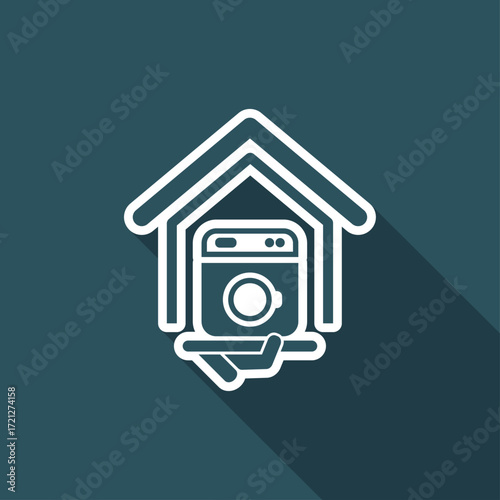 Washing machine icon