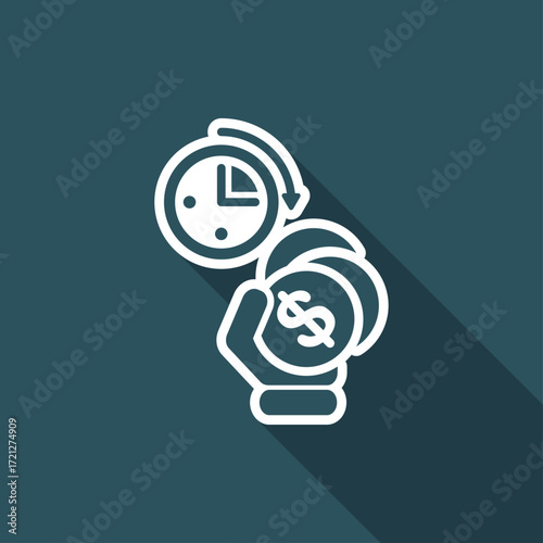 Money time icon