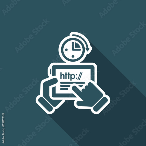 Connection time icon