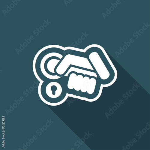 Open handle icon