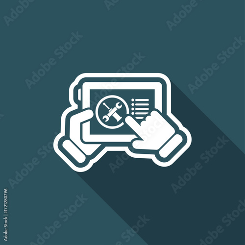 Smartphone setting icon
