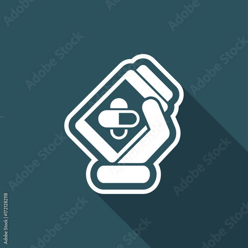 Pills bottle icon