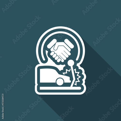 Agreement on road accident