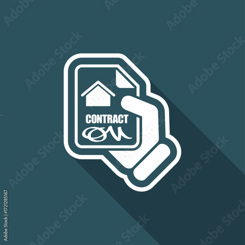 House contract icon
