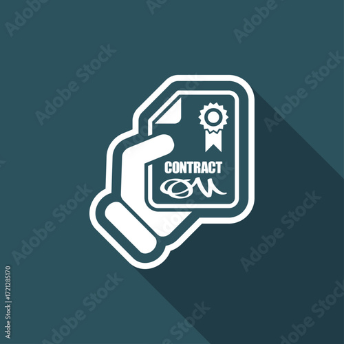 House contract icon