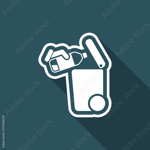 Separate waste collection icon