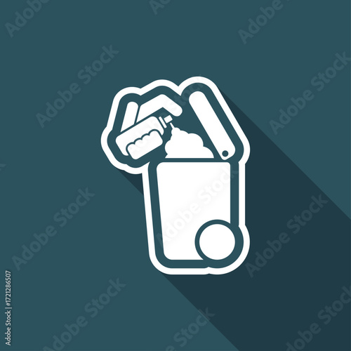 Separate waste collection icon