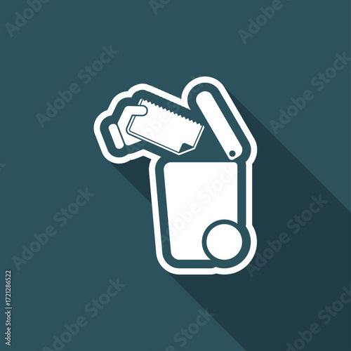 Separate waste collection icon
