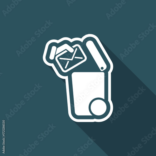 Separate waste collection icon
