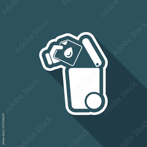 Separate waste collection icon