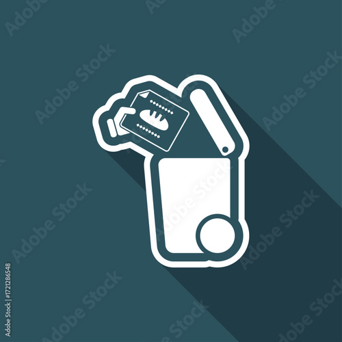 Separate waste collection icon
