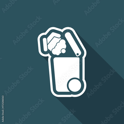 Separate waste collection icon
