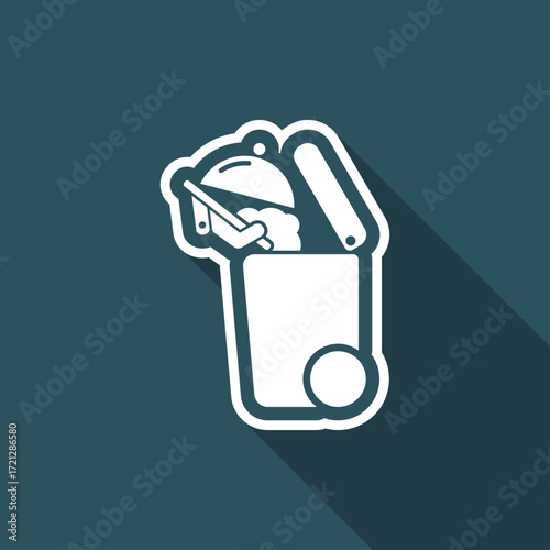 Separate waste collection icon