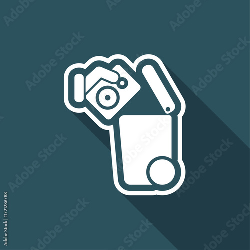 Separate waste collection icon
