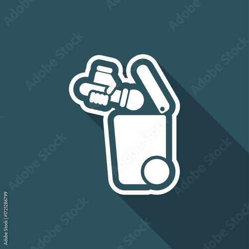 Separate waste collection icon