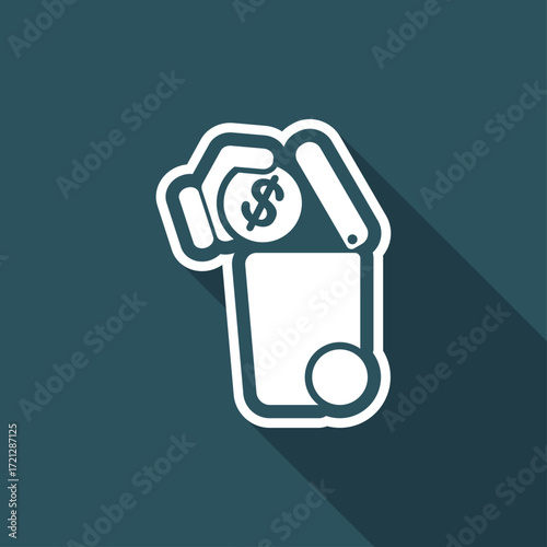 Separate waste collection icon
