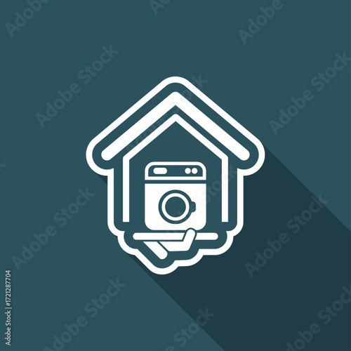 Washing machine icon
