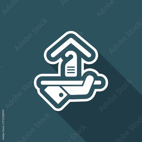 Hotel icon. Privacy concept.