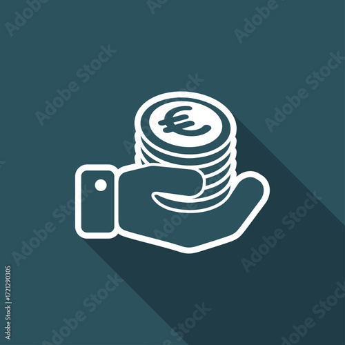 Financial icon - Euro