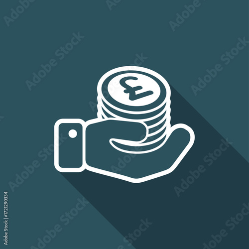 Financial icon - Sterling