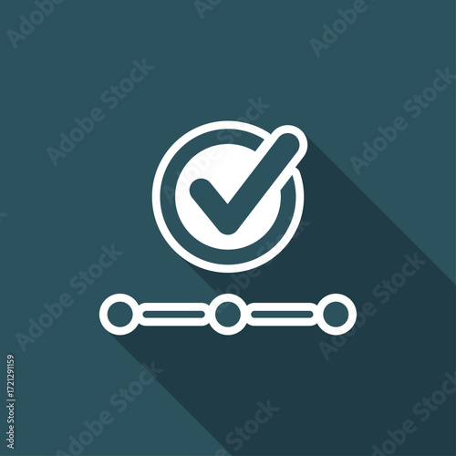 Check network - Flat minimal icon