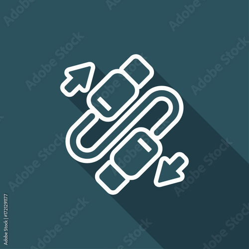 Usb transfer - Flat minimal icon