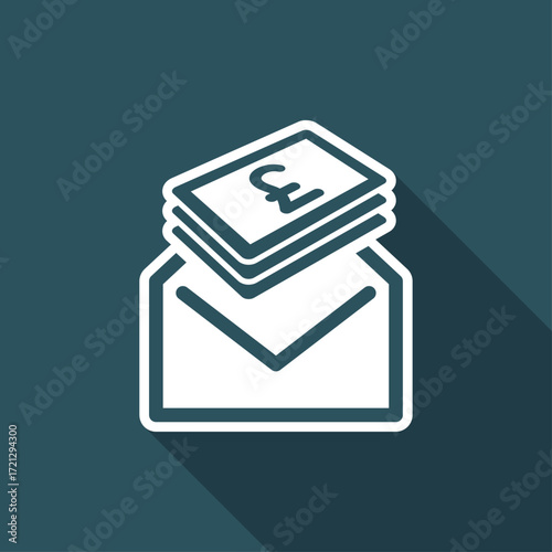 Corruption concept flat icon