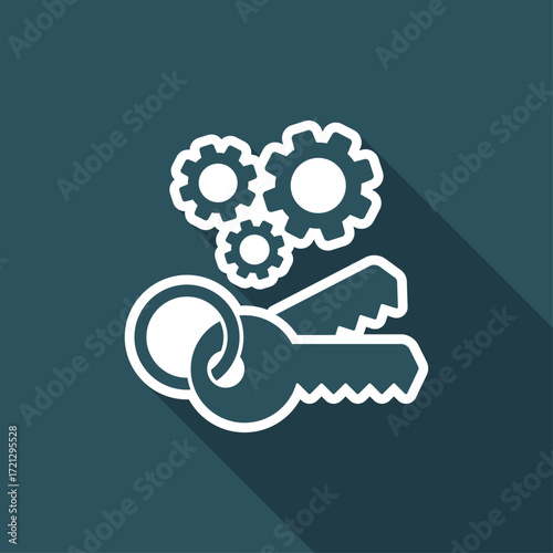 Protected access system icon