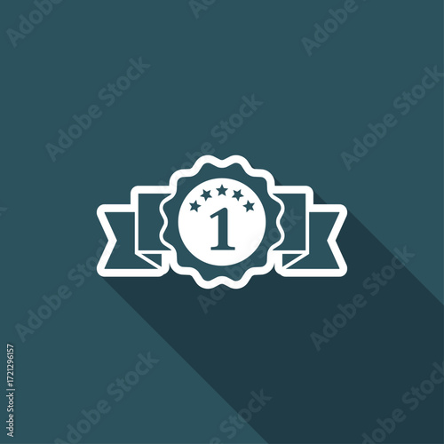 Number one symbol icon